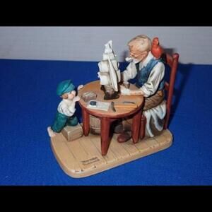 Norman Rockwell Figurine 'For A Good Boy'